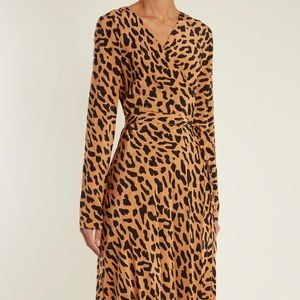 leopard maxi dress by Diane Von Furstenberg